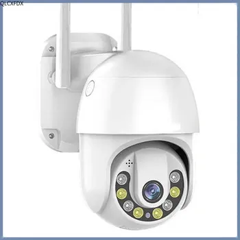PTZ de Segurança do CCTV do IP do wifi da Câmera câmera de vigilância Exterior IP66 AI Acompanhamento de Zoom de 4X ip cam áudio em dois sentidos câmera, ação espia  4