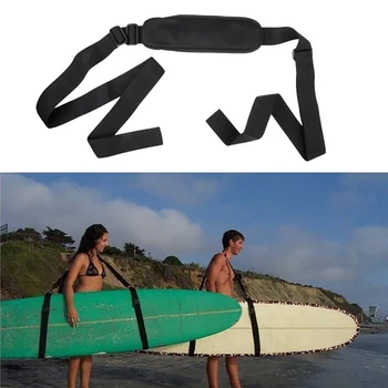 Ajustável Prancha Alça De Ombro Levar Sling Para Stand Up Paddleboard Conselho De Surf De Barbatanas De Remo Wakeboard Surfar Unisex  5