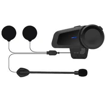 Maxto M2 de Capacetes para motociclistas Casco Grupo Intercom 1000M Fone de ouvido Bluetooth 5.0 FM MP3 Compatível Com Qualquer Fone de ouvido Fone de ouvido  10