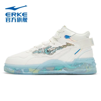 Hongxingerke alta superior placa de sapatos para homens outono novos sapatos de cristal transparente de geléia com solado de tênis  10