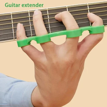 Guitarra Extensor De Plástico Musical Dedo Extensão Instrumento De Força Dos Dedos  5