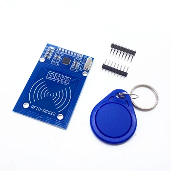 MFRC-522 RC522 RFID Kits S50 13,56 Mhz Com Tags SPI Escrever & Leitura para a resolução de 2560 Fudan cartão de chaveiro RFID-RC522  0