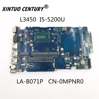 Para Dell Latitude 3450 3550 placa-Mãe LA-B071P CN-0MPNR0 0MPNR0 MPNR0 I5-5200U CPU teste de 100%   5