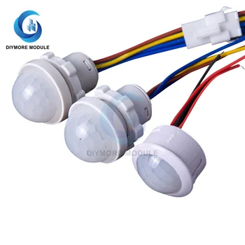 Sensor automático de Luz de LED do Interruptor Humanos Sensor de Movimento Sensor de Movimento Infravermelho de Detecção de  10