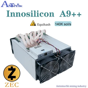 Usado Innosilicon A9++ ZMaster 140k sol/s Equihash mineiro Zcash Mineração máquina A9++ Asic mineiro  5