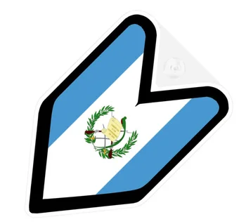 Para o DRIVER de CRACHÁ de GUATEMALA, GUATEMALA Carro Decal Bandeira não vinil autocolante  10