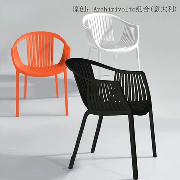 Tatami cadeira simples de plástico colorido poltrona/a engenharia moderna negociação de móveis de cadeiras  5