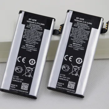 ISUNOO 5pcs/monte 1830mAh Telefone Móvel Bateria BP-6EW Para Nokia Lumia 900 Eloko Ás Hydra Lumia900 de Polímero de Lítio as Baterias de Segurança  1