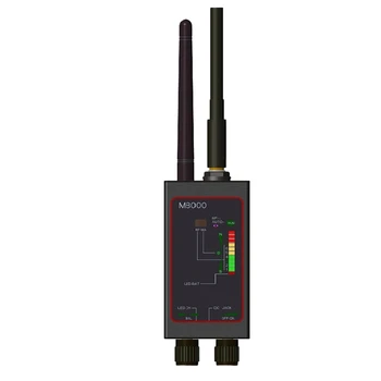 Rádio Anti Detector Preto FBI GSM sem Fio RF Sinal de Auto Rastreador GPS Câmera Localizador de Erro+Antena Magnética Erro de Detecção de Plug UE  5