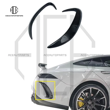 Para a Mercedes-Benz AMG GT63 GT63S 4 Portas 2019+ B Estilo Fibra de Carbono, Difusor Traseiro Lip Bumper Aberturas do Corpo Kit  5