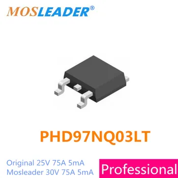 Mosleader PHD97NQ03LT TO252 100PCS DPAK PHD97NQ03L PHD97NQ03 chip Bom para o made in China 30V 25V 75A 5mR Original de Alta qualidade  1