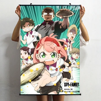 QUENTE Anime ESPIÃO×FAMÍLIA Anya Falsário Damian Desmond Impressos em 3D HD Parede de Deslocamento Poster Decorativo Decoração Colecionáveis Imagem de Arte Presentes  10