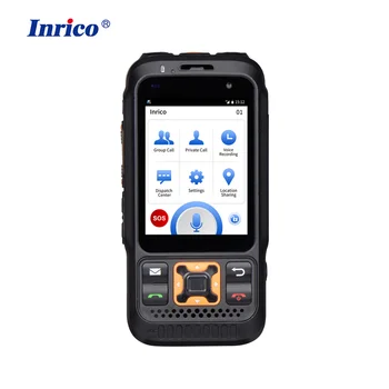 Inrico S100 Zello Rádio 4G LTE Rede Poc Rádio IP68 Waterproof a SOS Telefone Móvel Android Walkie Talkie  2
