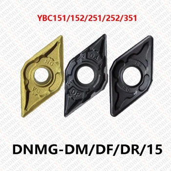 DNMG-DM-DF-DR-15 DNMG150408 DNMG150608 DNMG150604 DNMG150612 DNMG110408 YBC151 YBC152 YBC251 YBC252 YBC351 CNC Pastilhas de metal duro  5