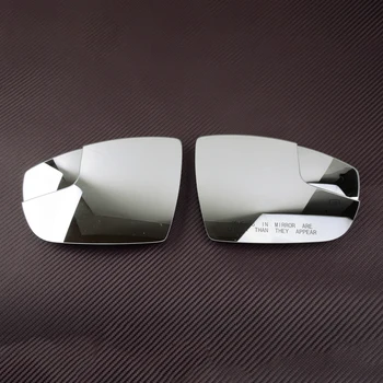 1 Par de Vista Exterior Amplo Ângulo de Branco Espelho de Vidro Aquecido Driver do Lado do Passageiro CM5Z17K707F de Ajuste para o Ford Focus 2012 2013-2018  5