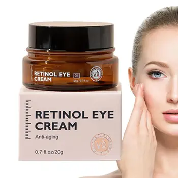 0.7 onça Retinol Eye Cream Creme de Rosto Hidratante Retinol Facial Produtos de Cuidados da Pele For Oleosa, Seca, Sensível Neutro Pele Mista  4