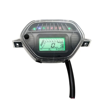2X PNP Medidor Digital Alpha Odômetro de um Tacômetro Para Honda Onda De 100 Velho/Ex5 Classe/Onda Alfa 110 CX CD LCD com Velocímetro  5