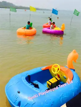 diversões elétrica swan abundante do barco para crianças  5