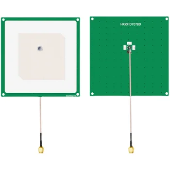Mini Alto Ganho da freqüência ULTRAELEVADA RFID da Cerâmica Antenas do PWB de 10-15 cm de cabo SMA MMCX IPEX conector TNC UHF antena de longo alcance para o leitor  1