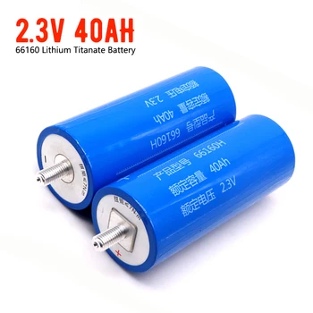 66160 Yinlong 2,3 V 40Ah Lithium de Titanato de LTO Bateria para o Áudio do Carro Solar Systemm  1