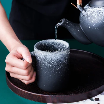 Chávena De Café Criativo Caneca De Cerâmica Copo De Leite De Copo Pequeno-Almoço Início Do Copo Copo De Beber Personalidade Japonês Tendência Copa  5