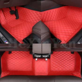 Tapete para carros personalizados para BMW M3 G80 2020 2021 modelo de auto Tapete Carpete Passarela acessórios styling de peças de interior  4