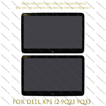 Laptop LCD Touch DIGITALIZADOR de Tela de Substituição de monitor Para Dell XPS 12 9Q33 lp125wf1-spa3 9Q23 LP125WF1-SPA2 f20s p20s  1