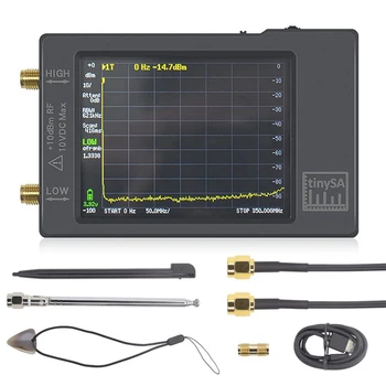 V0.3.1, 100-960Mhz, de MF/HF/VHF UHF de Entrada do Analisador de Espectro Analisador de Espectro Analisador de Espectro Com 2,8 Polegadas Touch Screen  5
